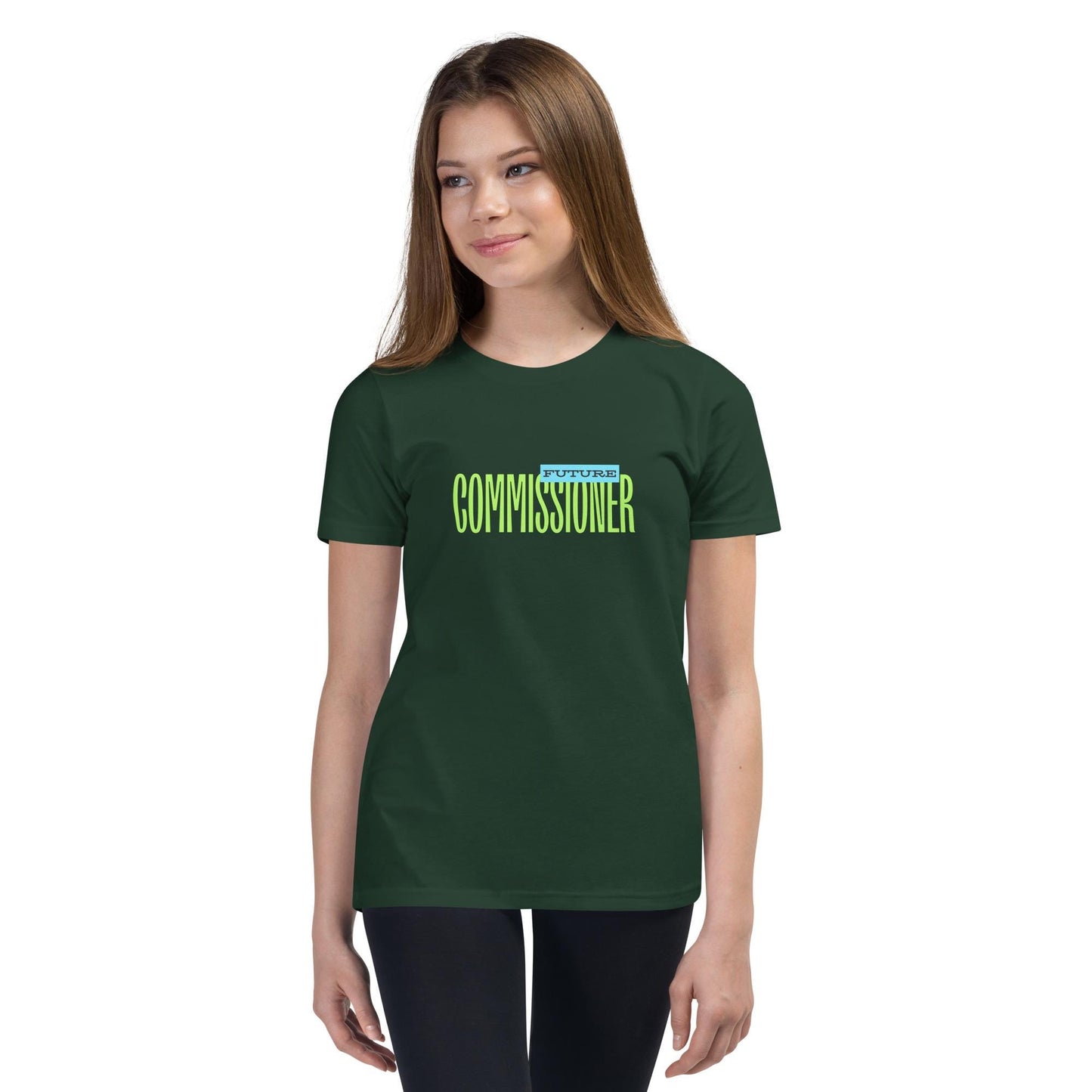 Fantasy Football Future Commissioner Youth Unisex Short Sleeve T-Shirt