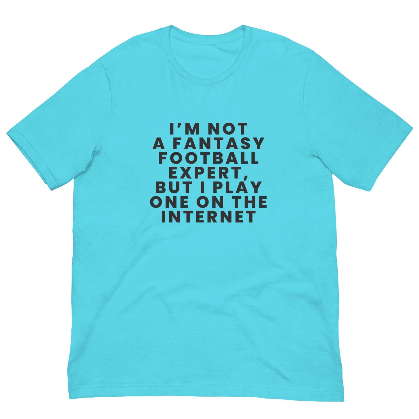 I am Not a Fantasy Football Expert, But I Play One on the Internet - Funny Unisex T-shirt