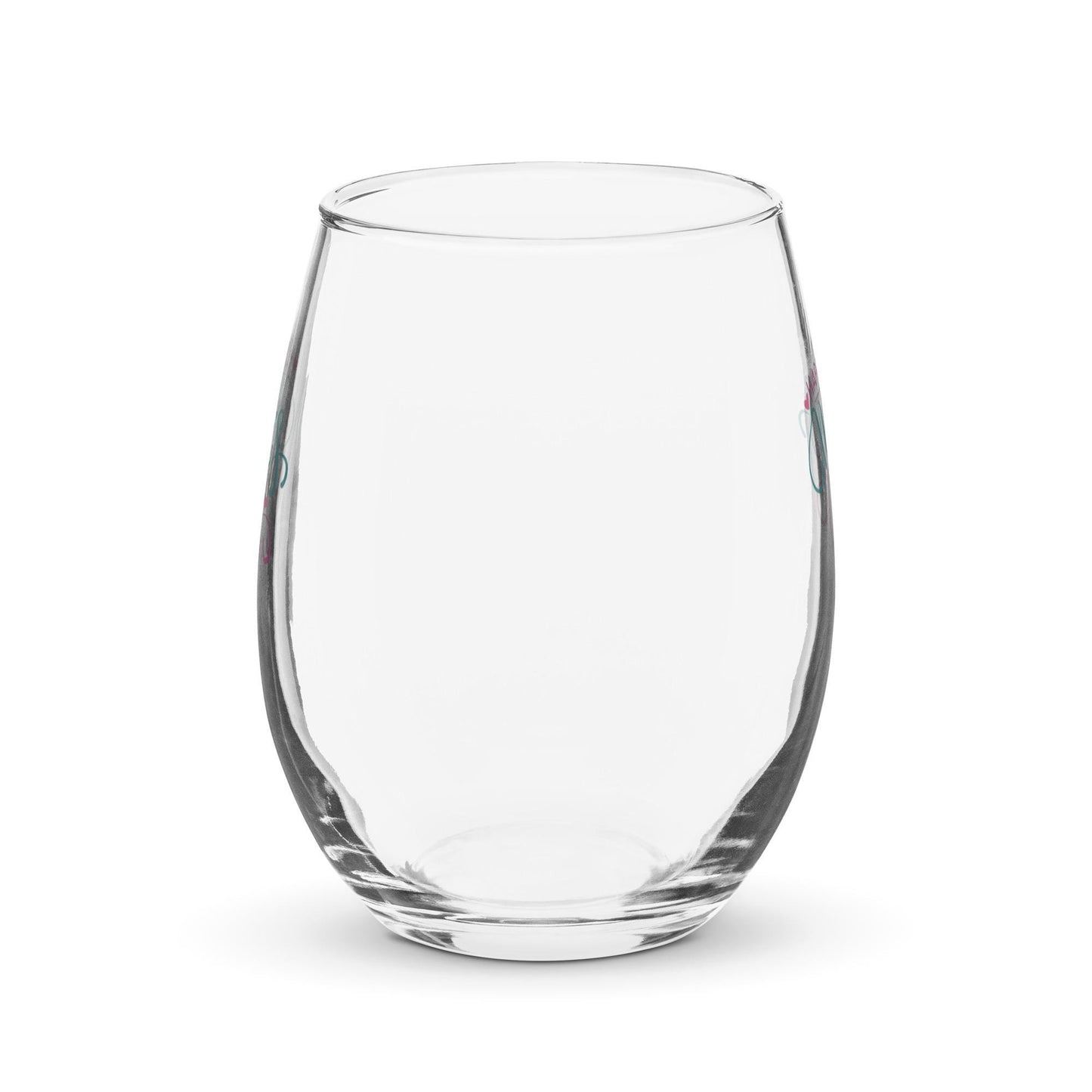 Happy Mothers Day Stemless Wine Drinking Cocktail Glass - Gift for Mom