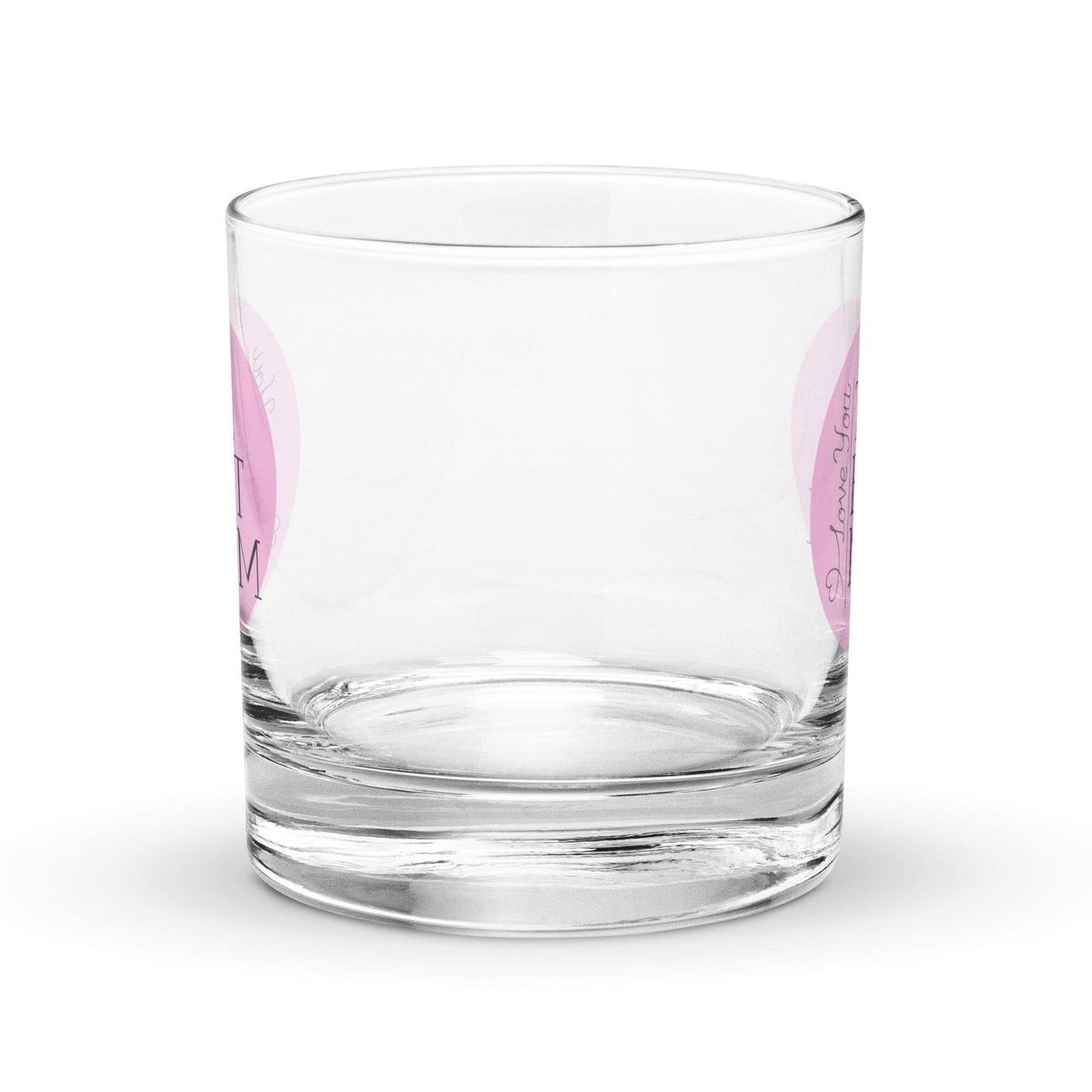 Best Mom - Mother's Day, Birthday Cocktail Whiskey Rocks Drinking Glass