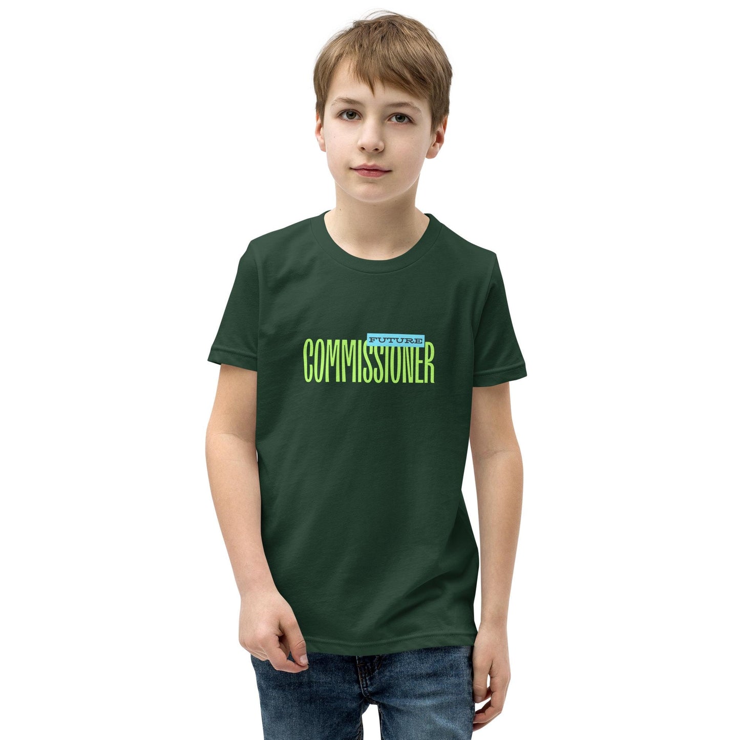 Fantasy Football Future Commissioner Youth Unisex Short Sleeve T-Shirt