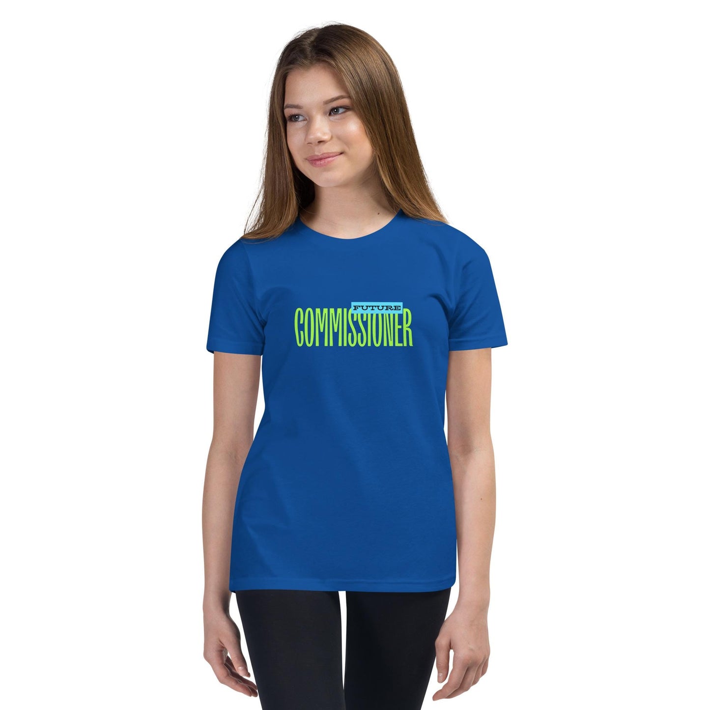 Fantasy Football Future Commissioner Youth Unisex Short Sleeve T-Shirt