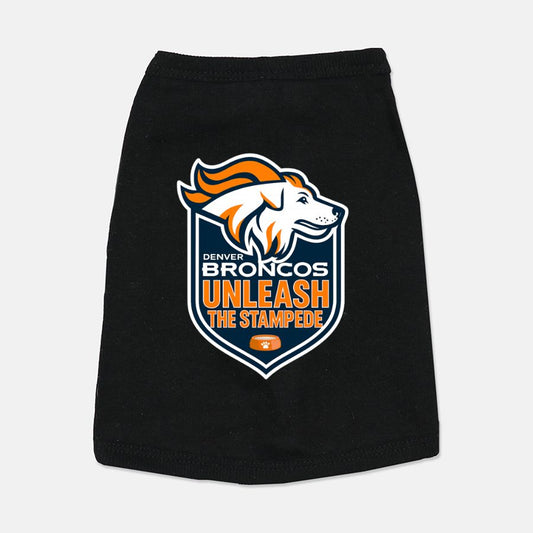Broncos Football Dog Cat Pet Vest Tank Top T-shirt