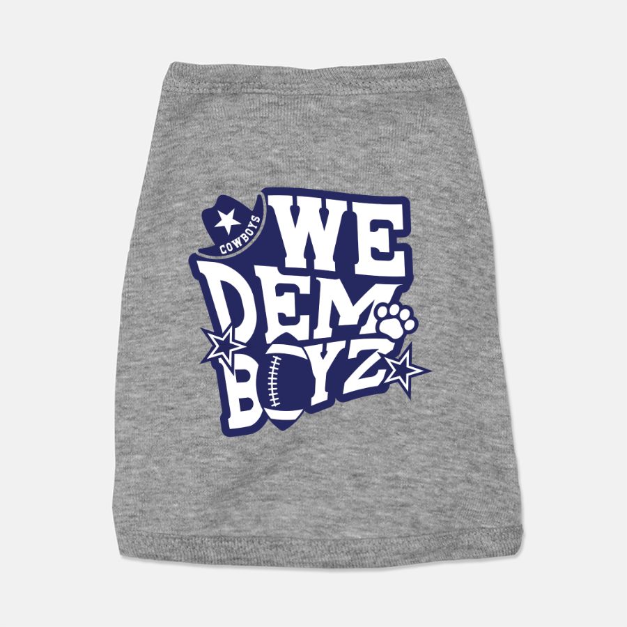 Dallas Cowboys We Dem Boyz - Dog Cat Pet Vest T-shirt Tank Top