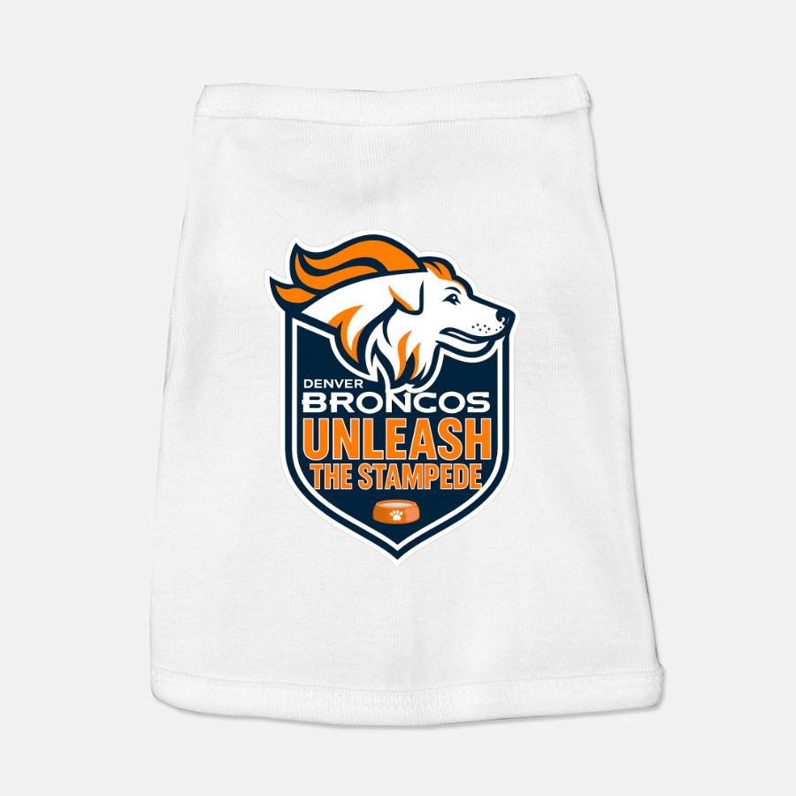 Broncos Football Dog Cat Pet Vest Tank Top T-shirt