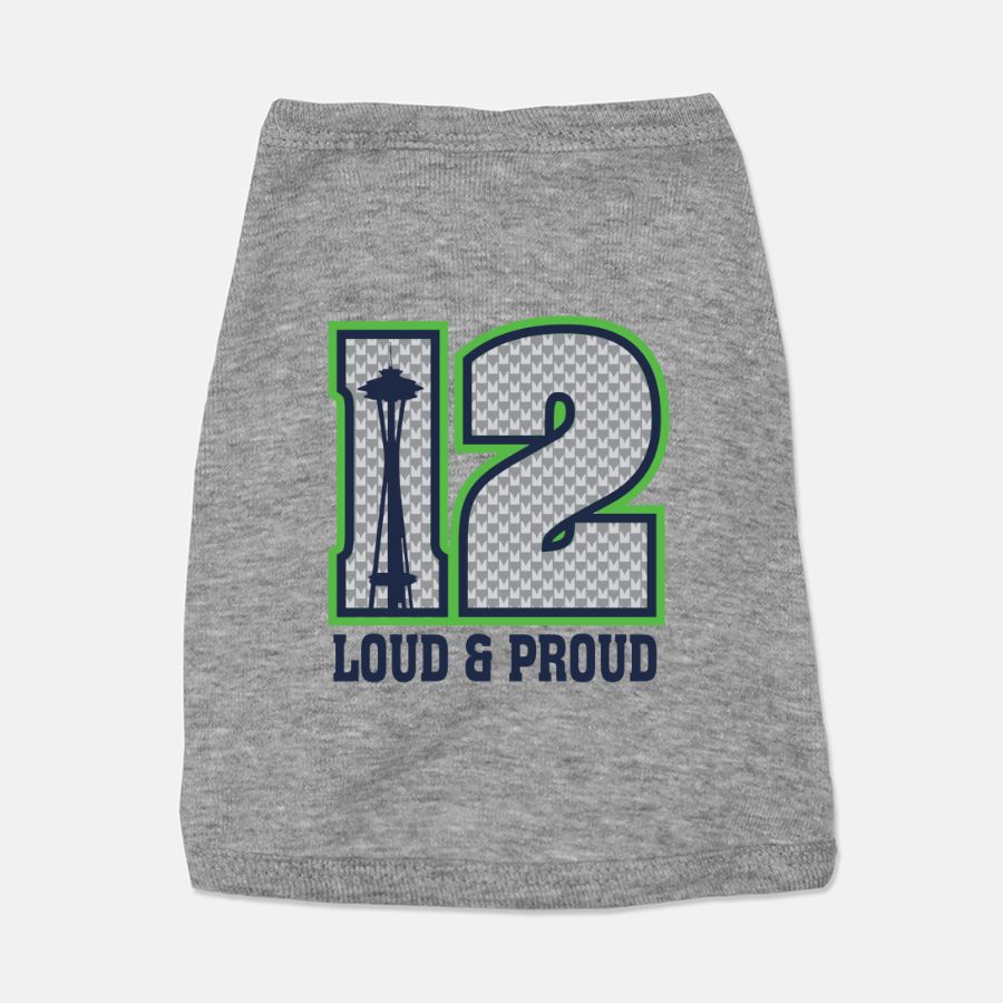 Seahawks Football Dog Cat Pet Tank Top Vest T-shirt