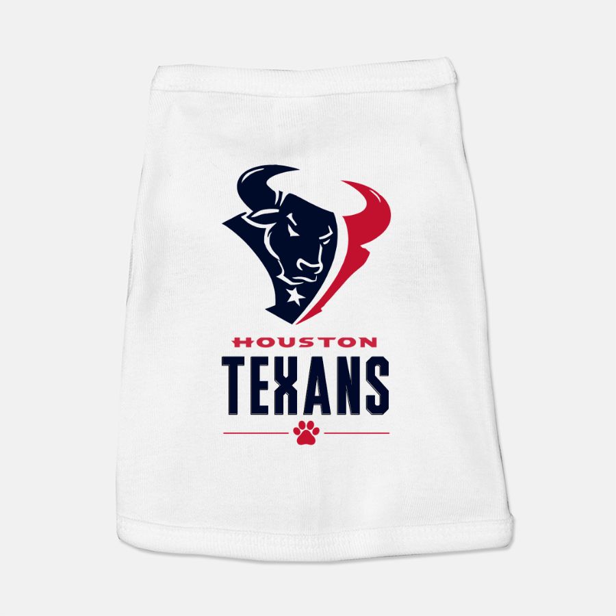 Texans Football Dog Cat Pet Vest Tank Top T-shirt
