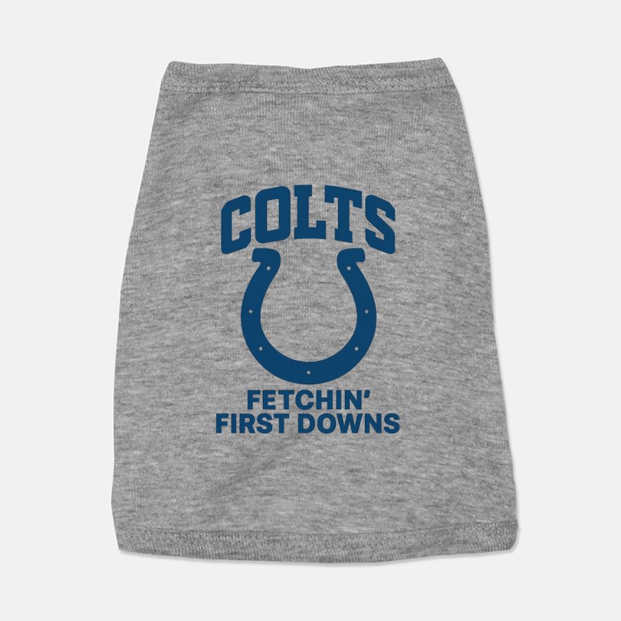 Colts Football Dog Cat Pet Vest T-Shirt Tank Top