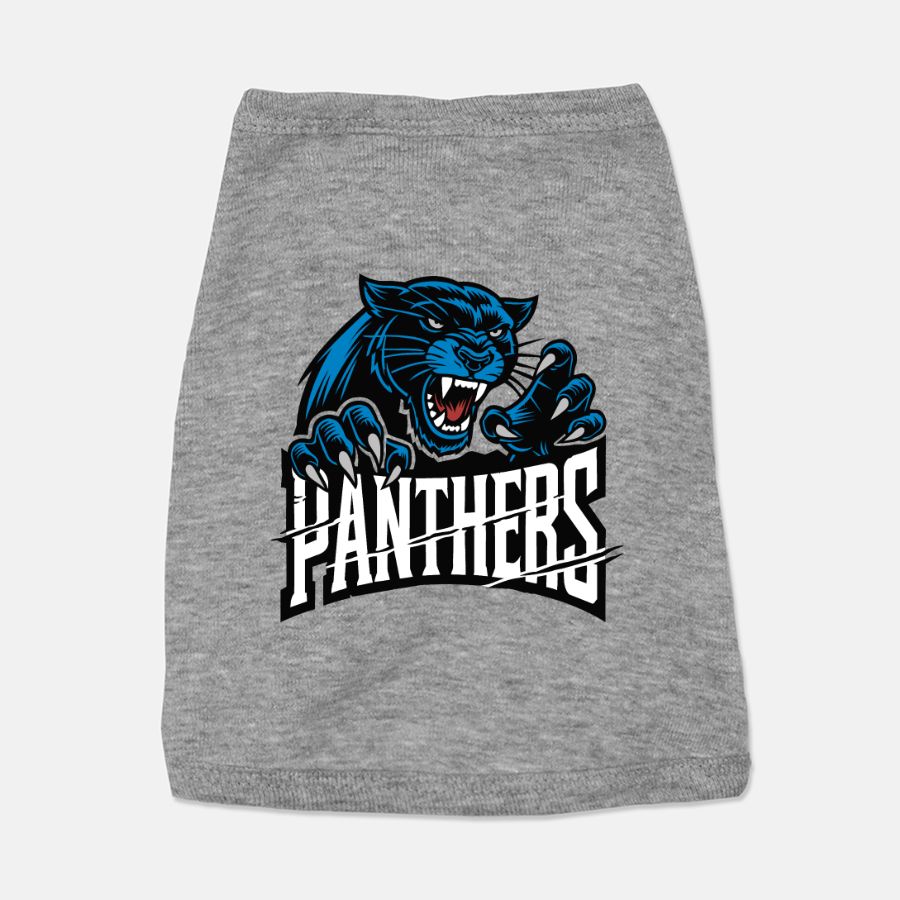 Panthers Football Dog Cat Pet T-Shirt Vest Tank Top