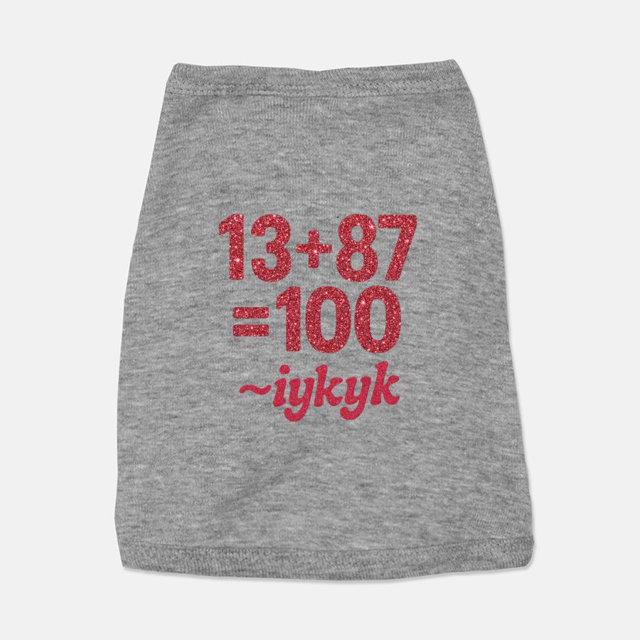 Chiefs Swift - Kelce Football Dog Cat Pet Vest T-shirt Tank Top