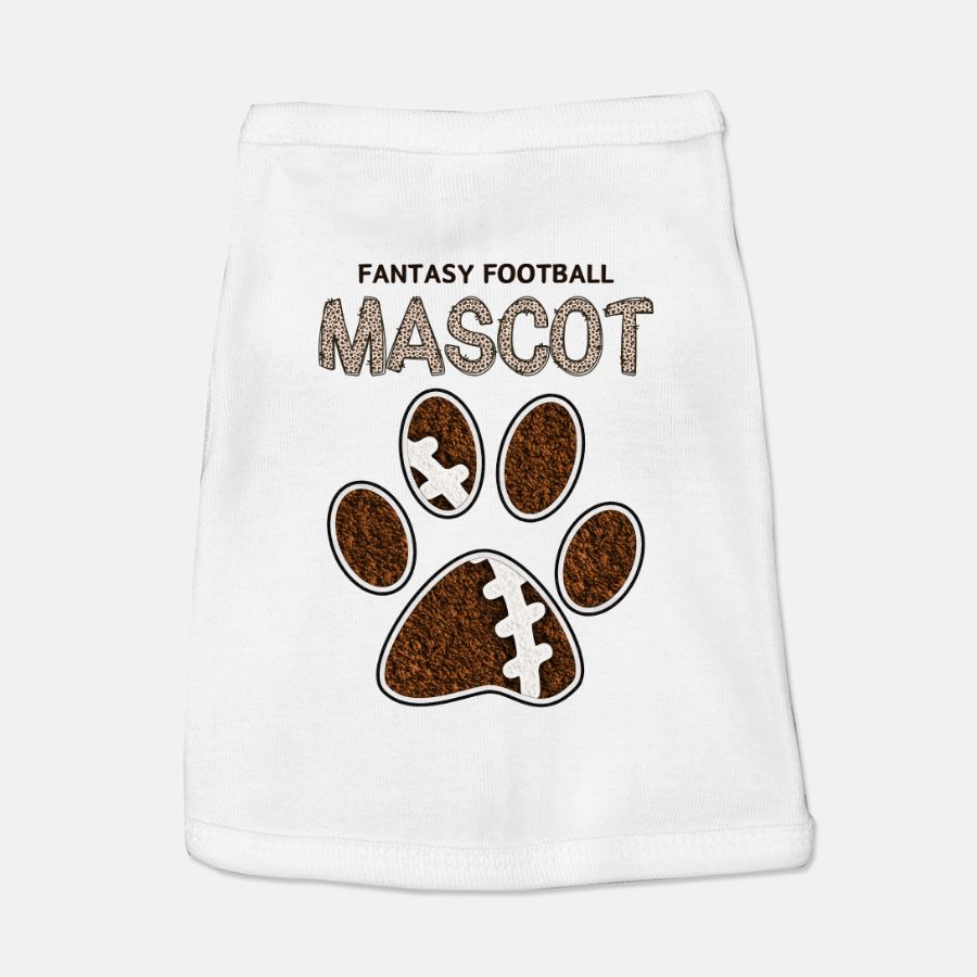Fantasy Football Mascot Dog Cat Pet T-shirt Vest Tank Top