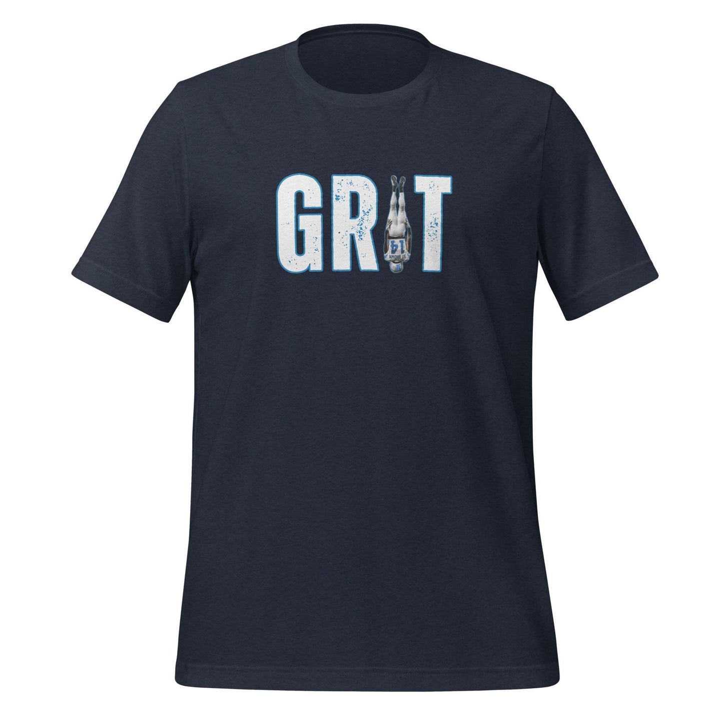 GRIT - Amon-Ra St Brown Detroit Football Unisex T-shirt Regular, Big & Plus Sizes