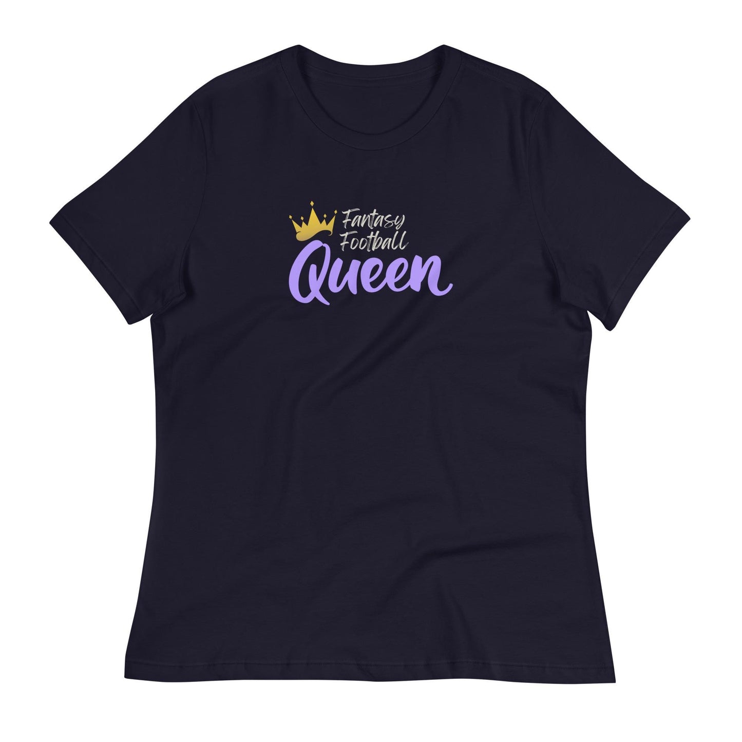 Fantasy Football Queen Women's Relaxed Fit T-Shirt Reg + Plus Sizes