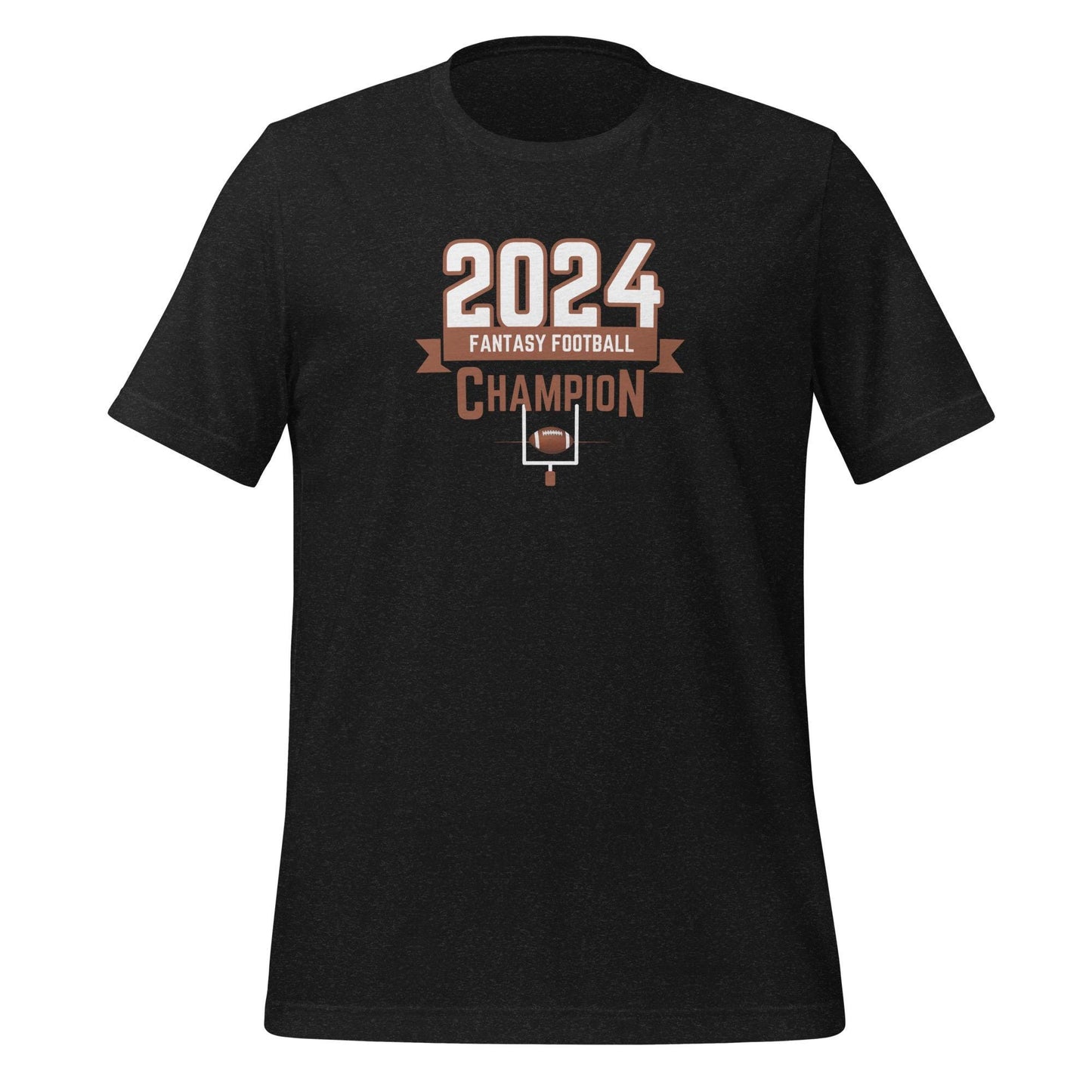 Unisex Fantasy Football Champion 2024 T-shirt Reg + Big Sizes