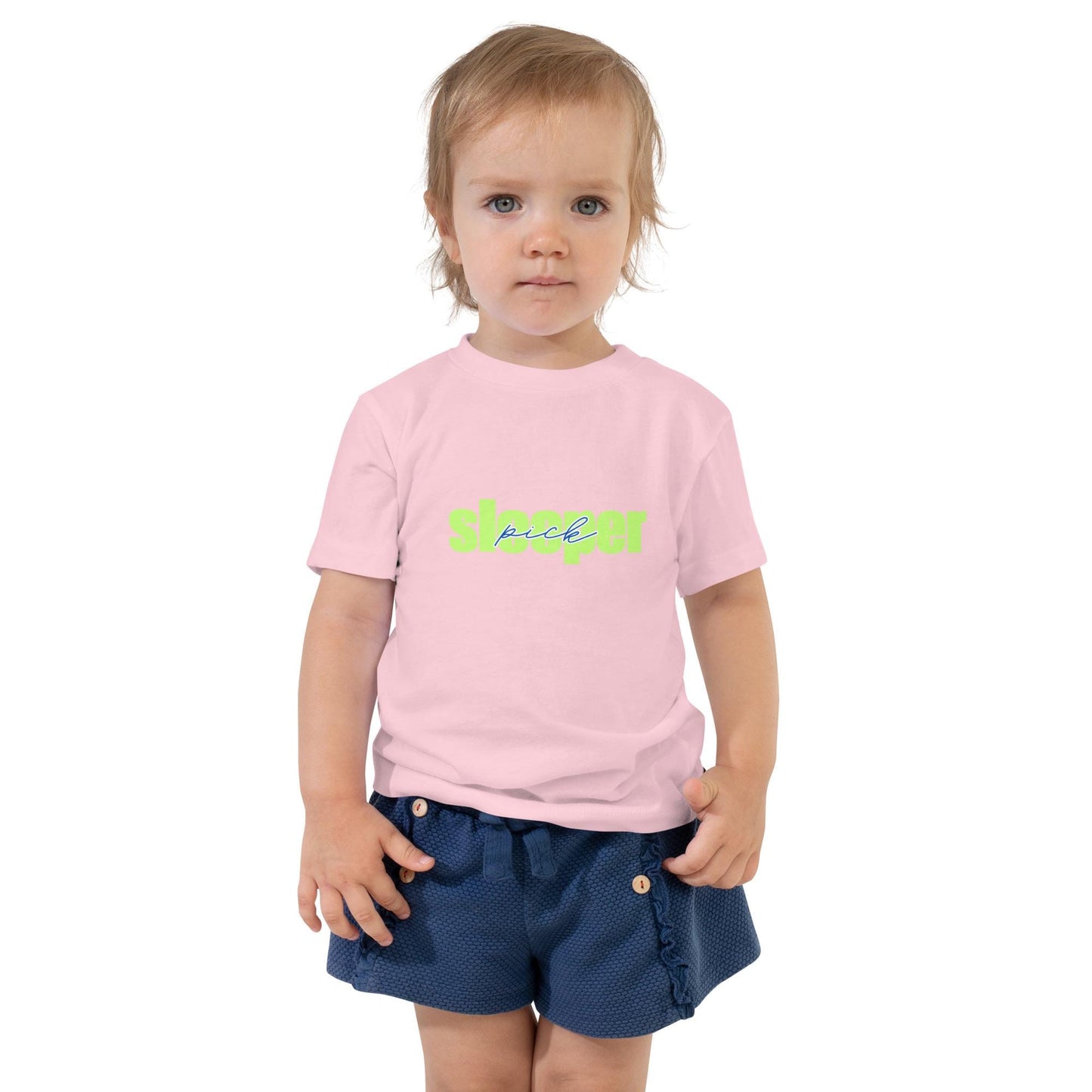 Fantasy Football Sleeper Pick Toddler Boys Girls Unisex Short Sleeve Tee Shirt 2T-5T