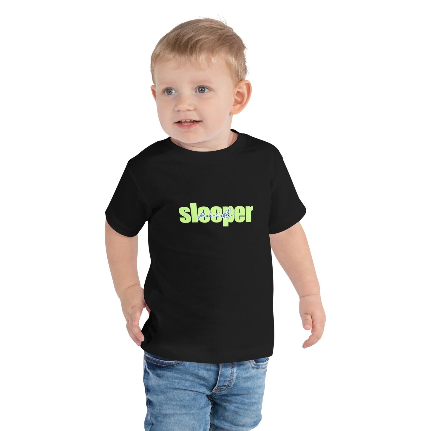Fantasy Football Sleeper Pick Toddler Boys Girls Unisex Short Sleeve Tee Shirt 2T-5T