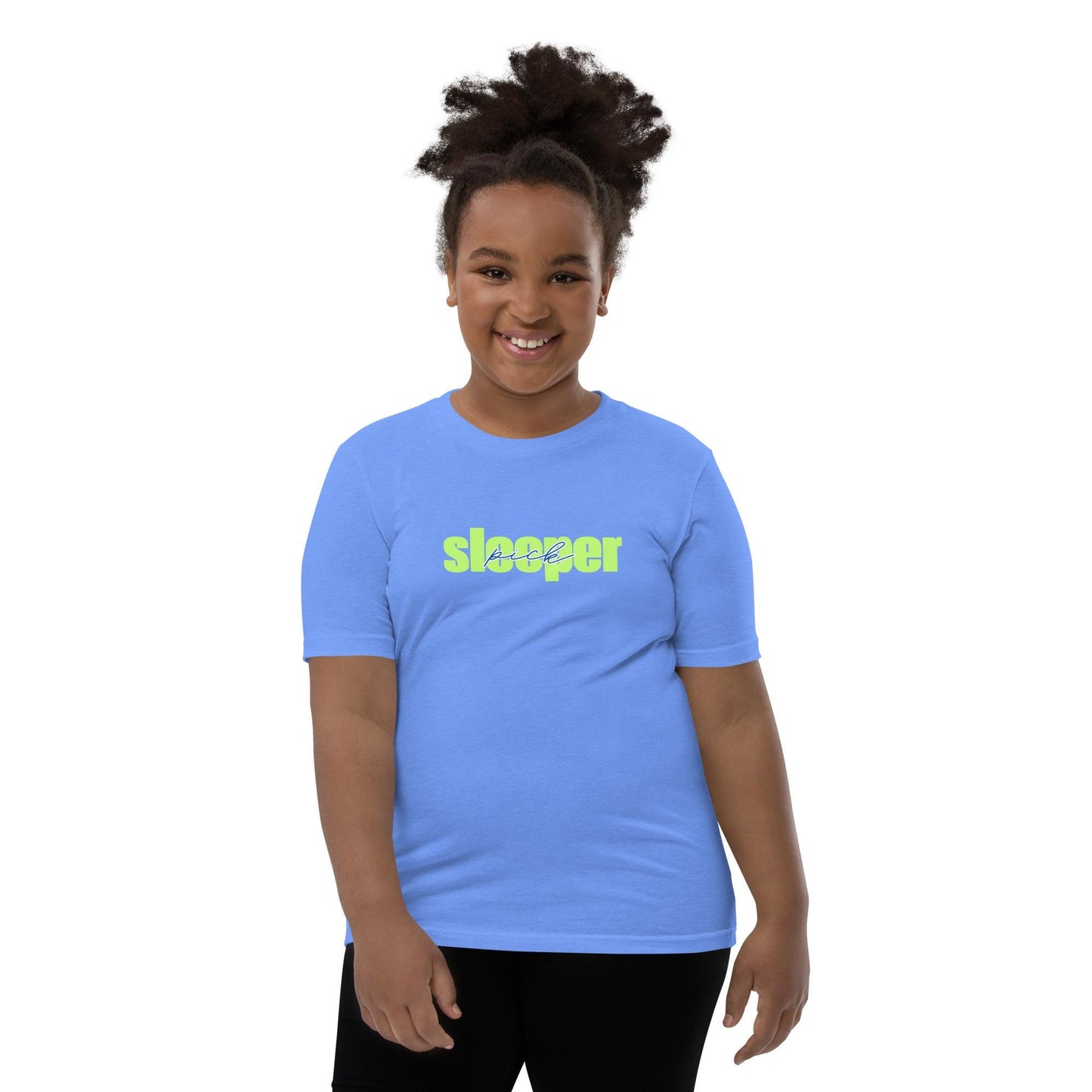 Fantasy Football Sleeper Pick Youth Kids Boys Girls Unisex Short Sleeve T-Shirt