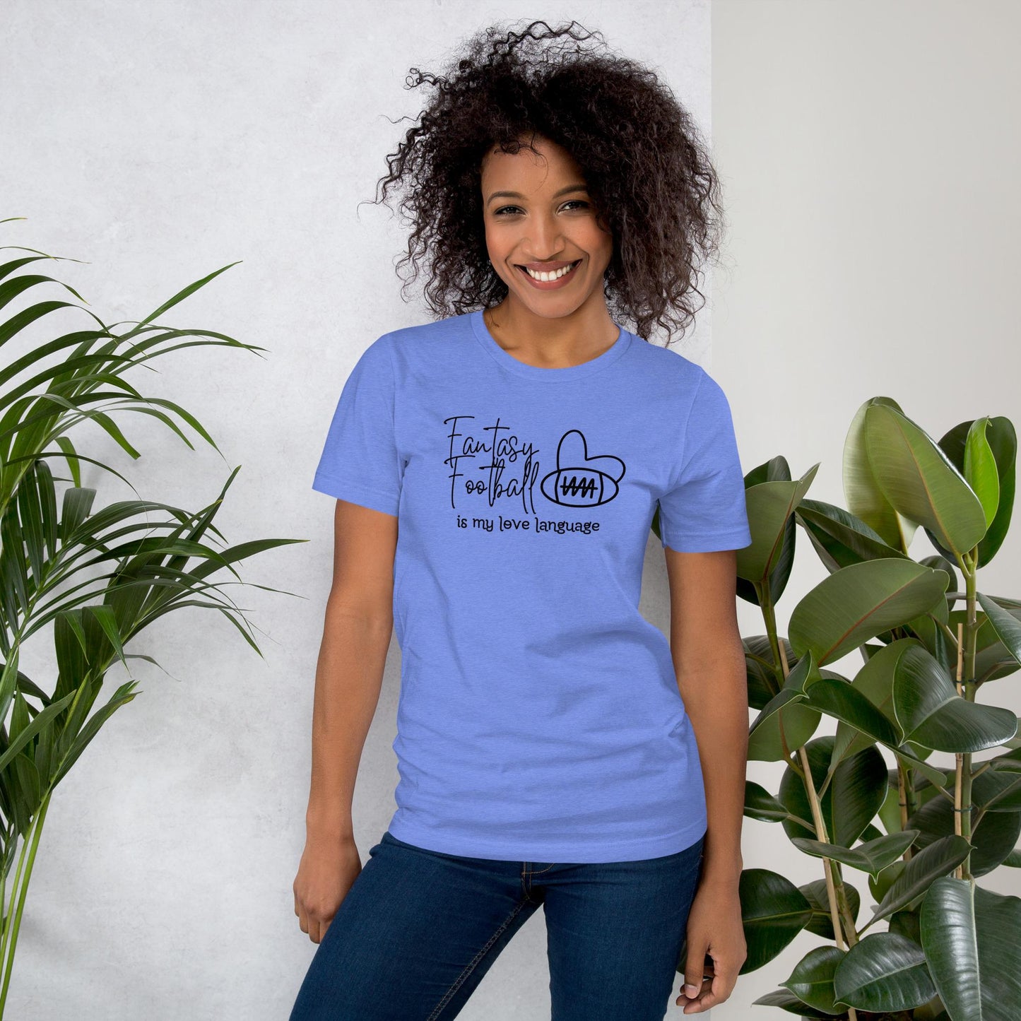 Fantasy Football is My Love Language Unisex T-shirt