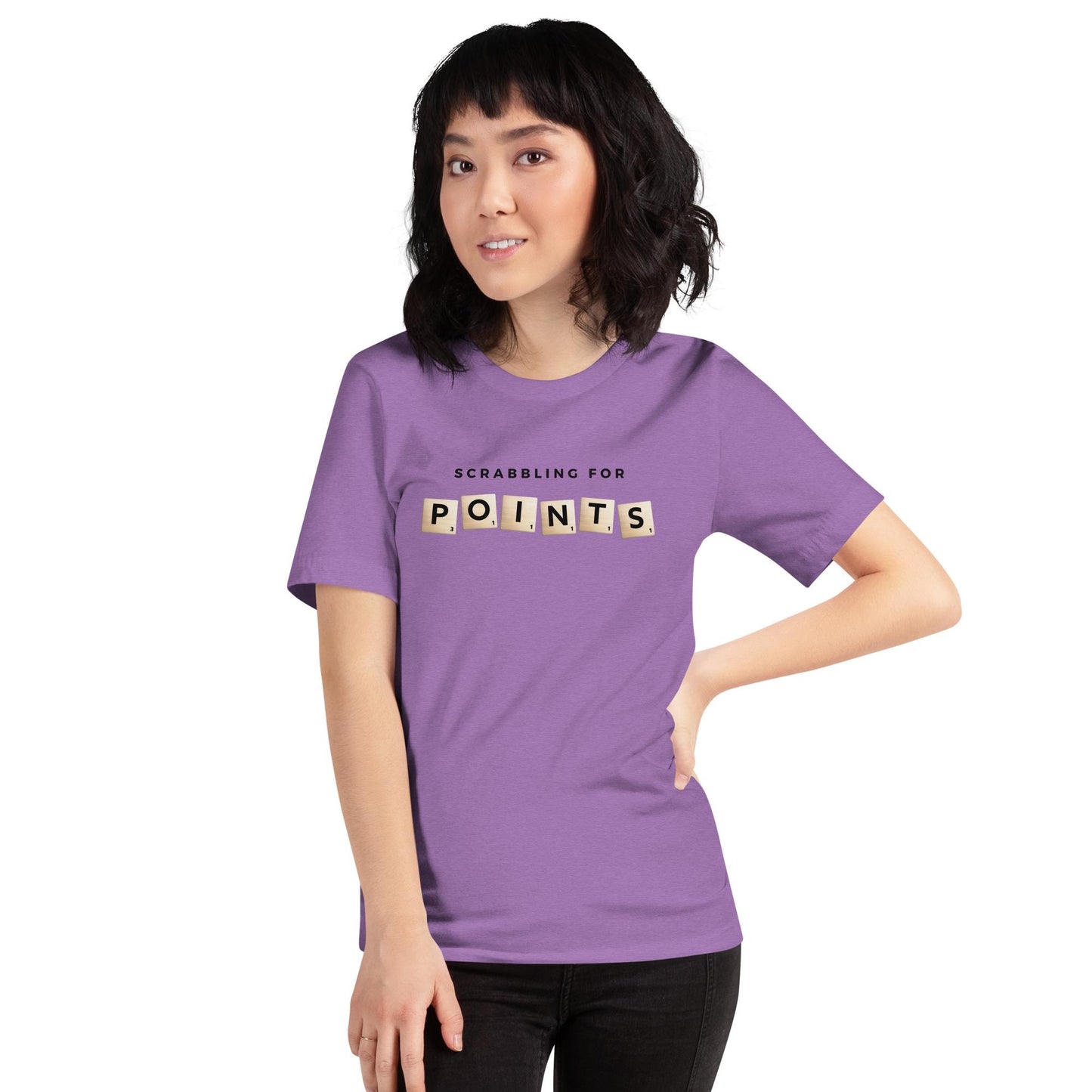 Funny Scrabble Board Game - Scrabbling for Points - Family Game Night Unisex T-shirt