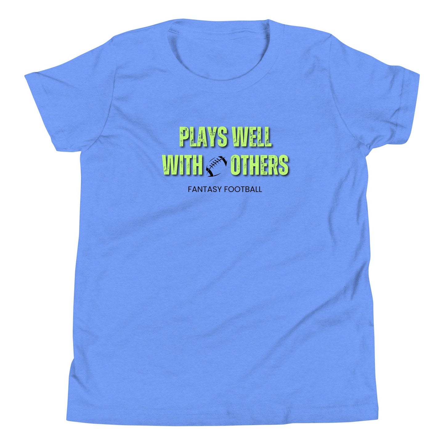 Plays Well with Others - Youth Fantasy Football Short Sleeve T-Shirt