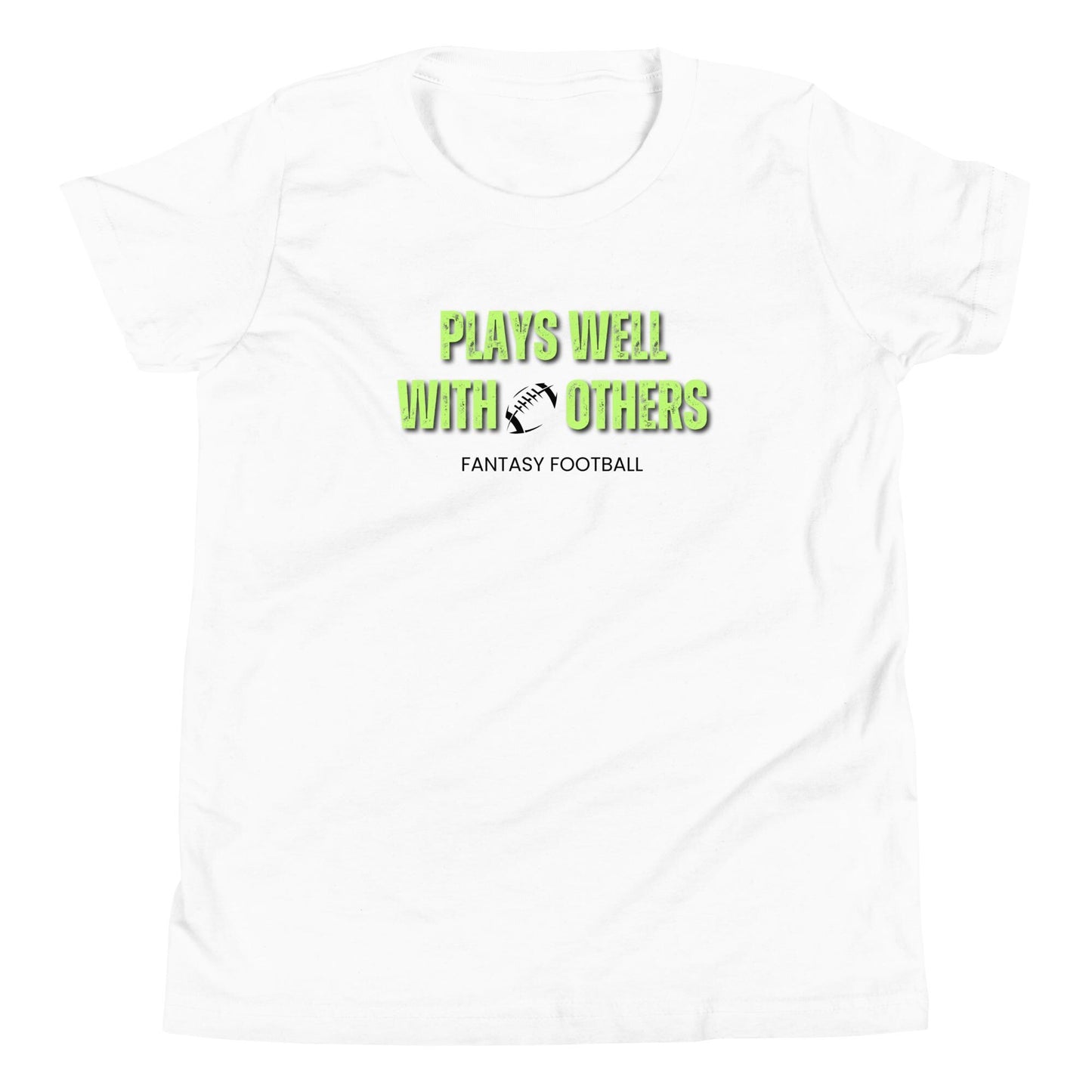 Plays Well with Others - Youth Fantasy Football Short Sleeve T-Shirt
