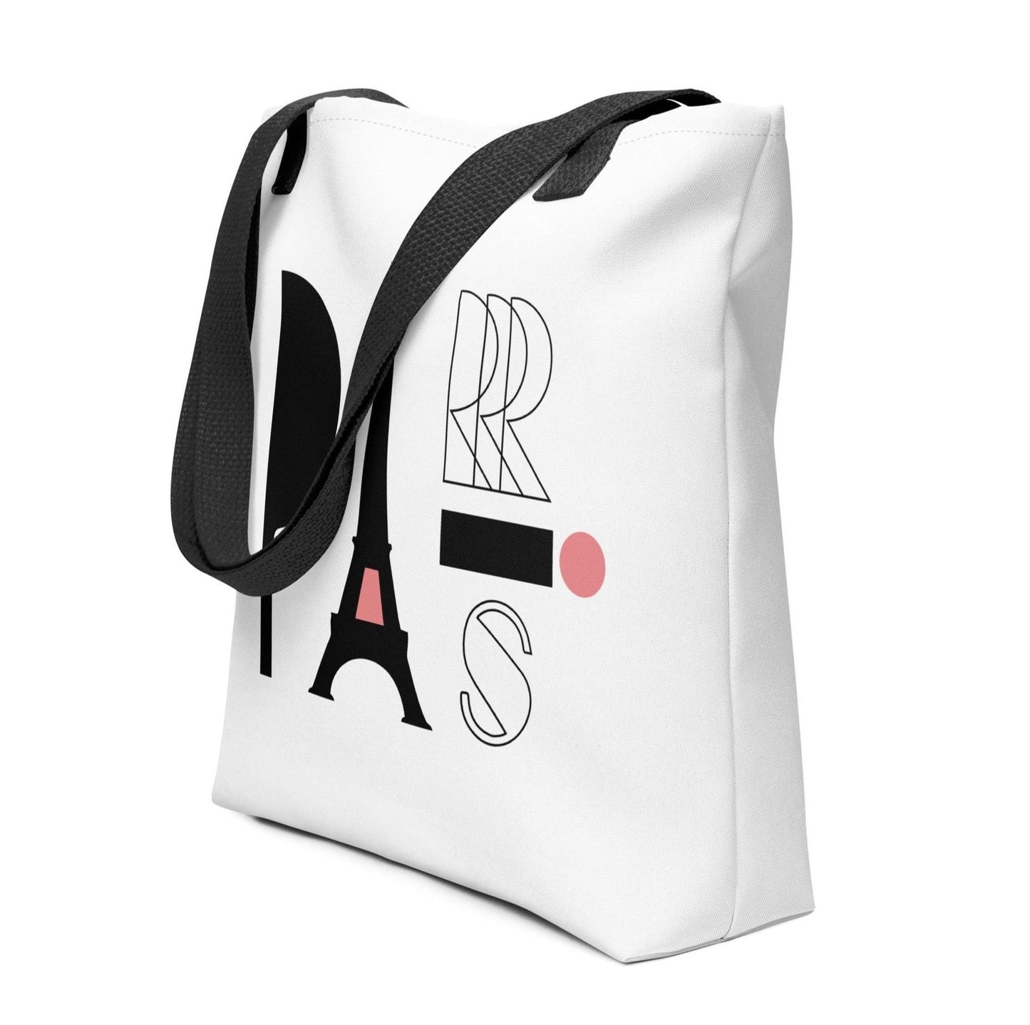 Paris Eiffel Tower Tote Bag - Travel, Shopping, Beach Bag