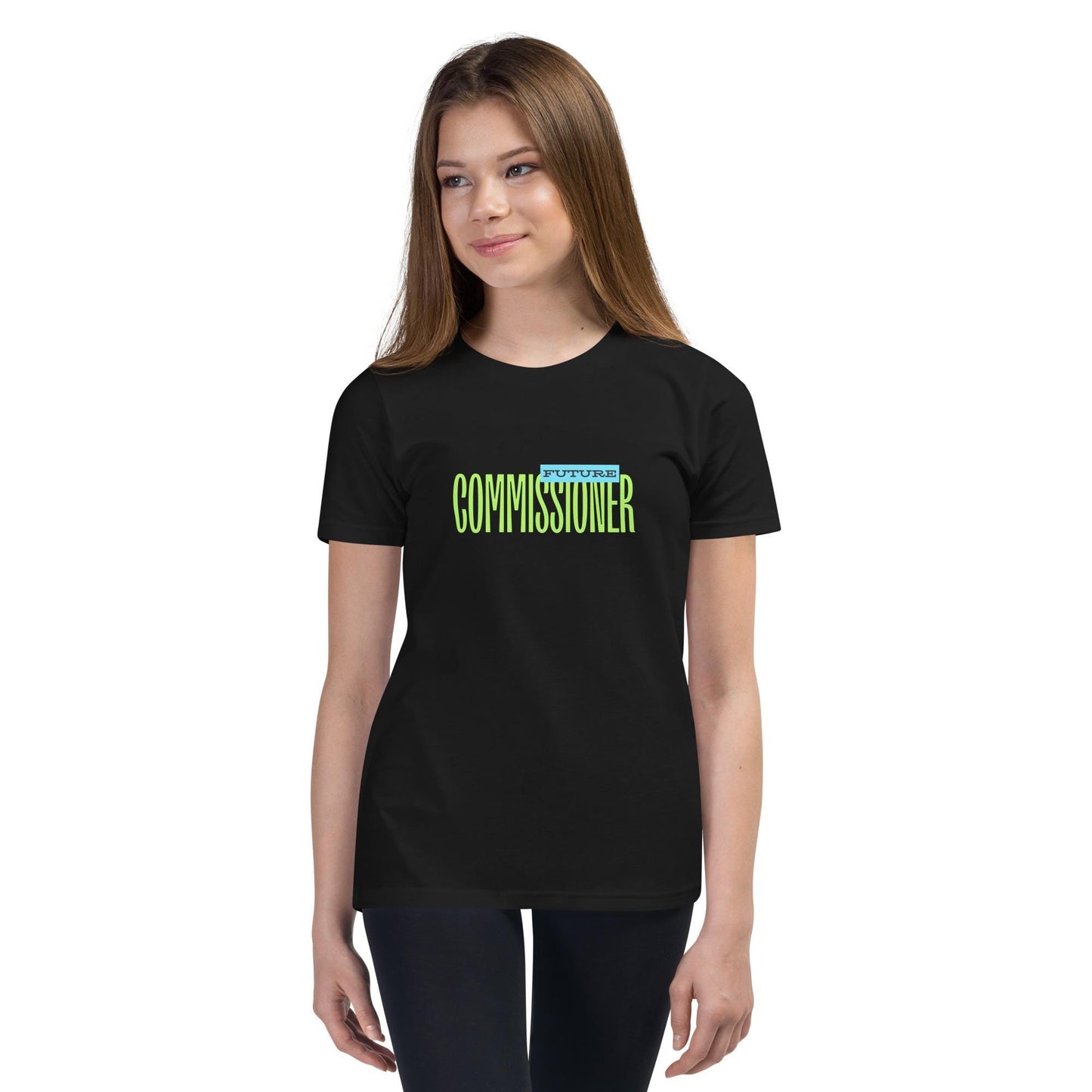 Fantasy Football Future Commissioner Youth Unisex Short Sleeve T-Shirt