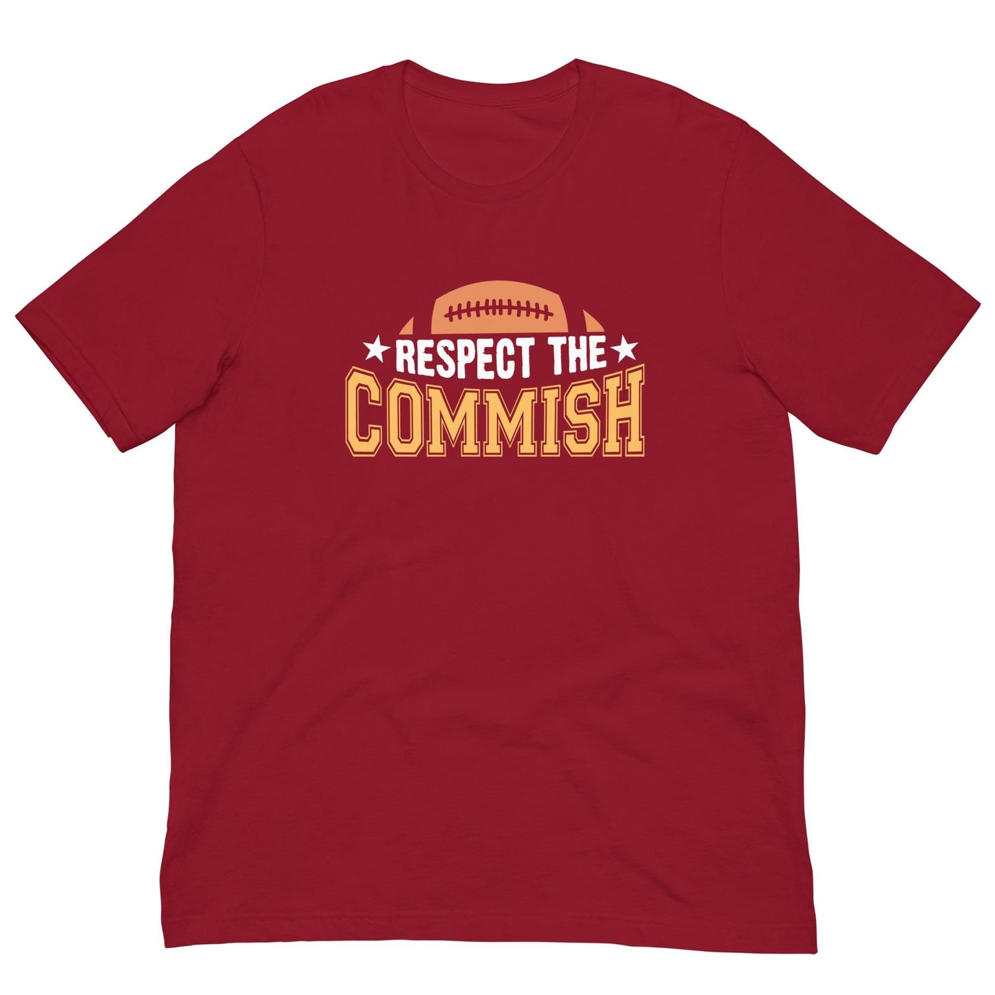 Respect the Commissioner Fantasy Football Unisex T-shirt