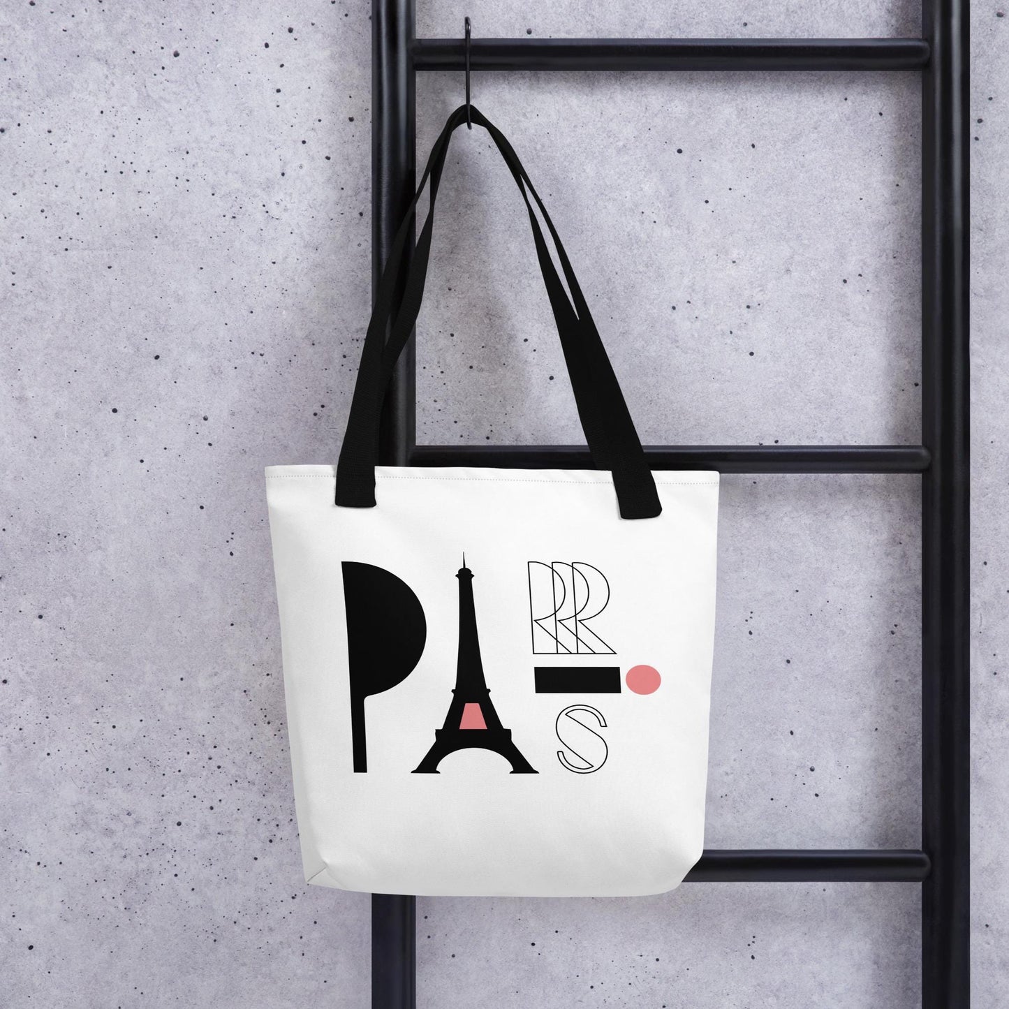 Paris Eiffel Tower Tote Bag - Travel, Shopping, Beach Bag
