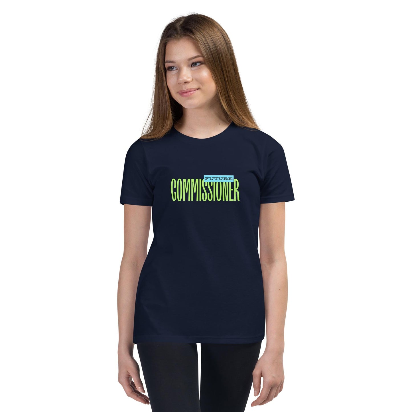 Fantasy Football Future Commissioner Youth Unisex Short Sleeve T-Shirt